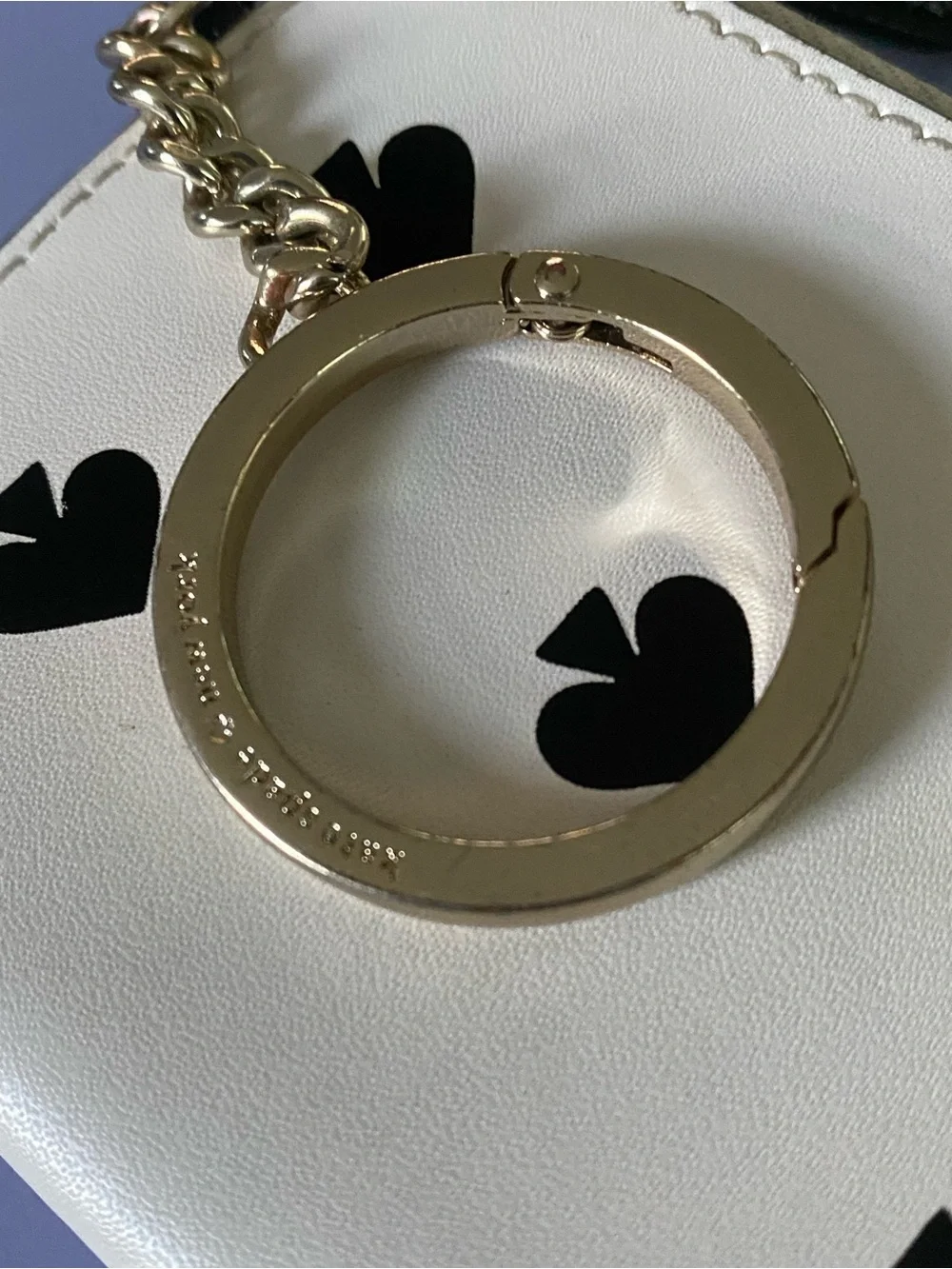 Kate Spade Lucky Draw Medium L-Zip Card Holder